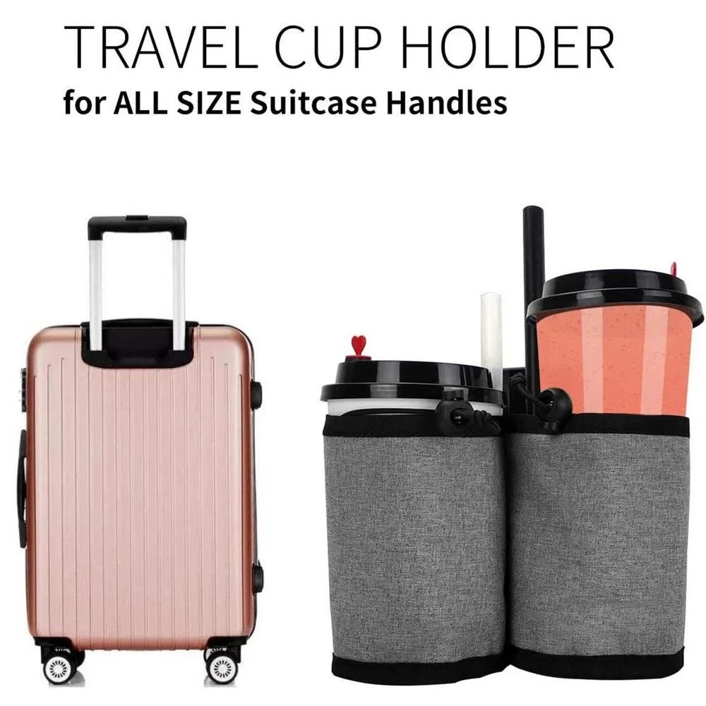 Travel Packing Cube - New Luggage Handle Water Bottle Holder