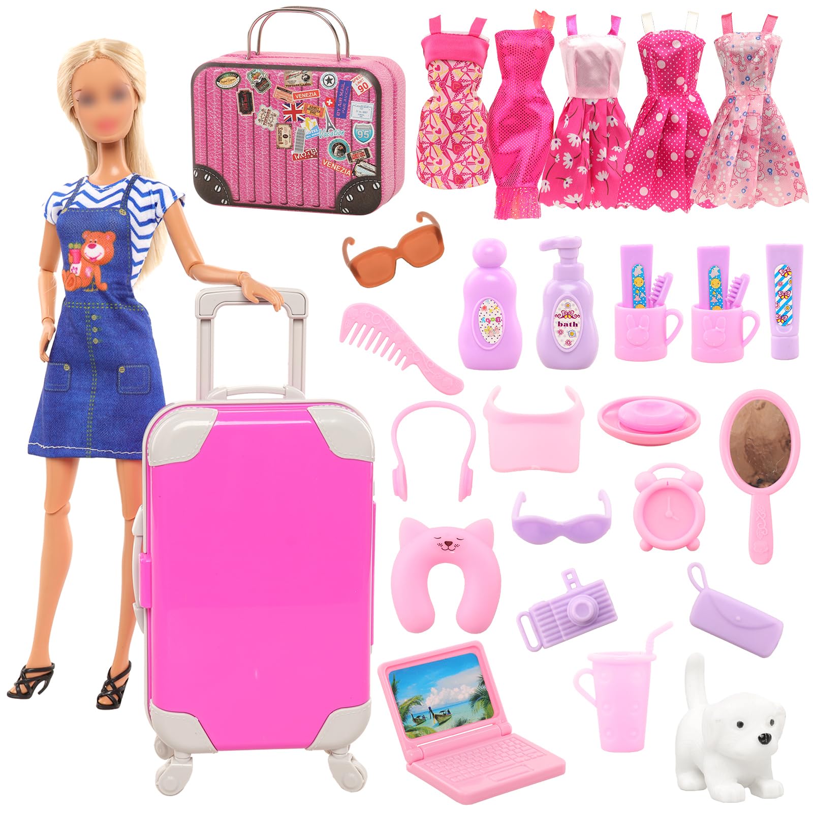 Travel Accessories Europe - BARWA 30 Pcs 11.5 lnch Travel
