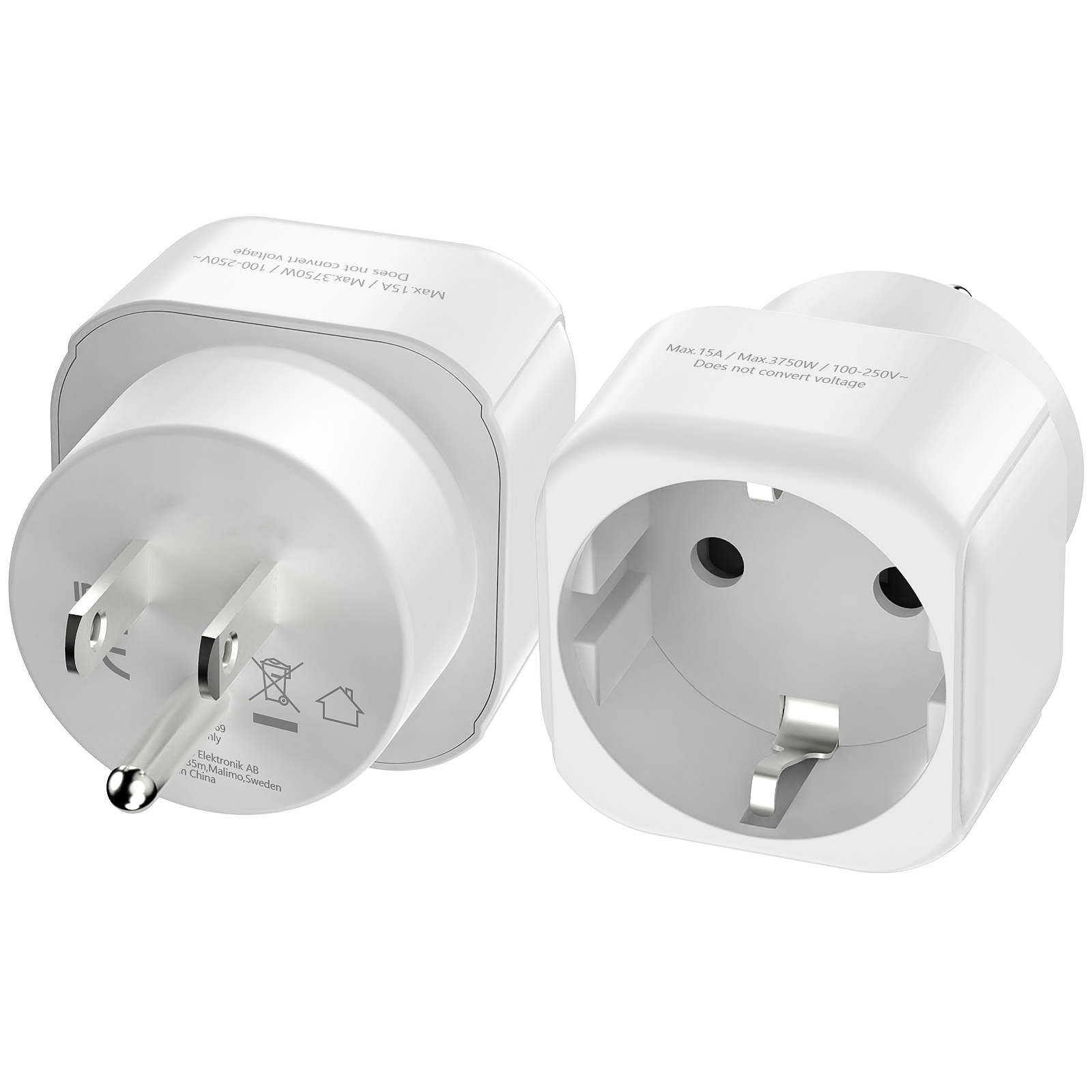 USA Travel Adapter, EU to US T - Travel Accessories Europe 评论和价格