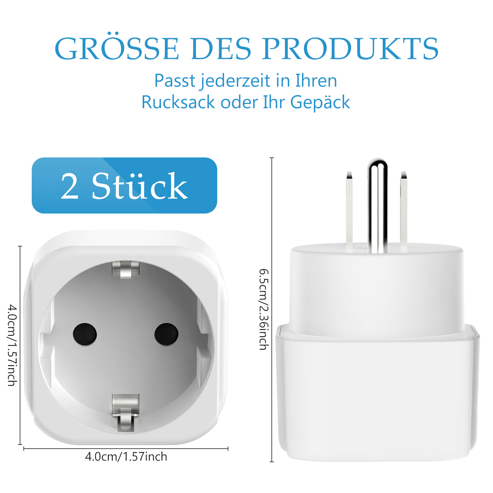 USA Travel Adapter, EU to US T - Travel Accessories Europe 评论和价格