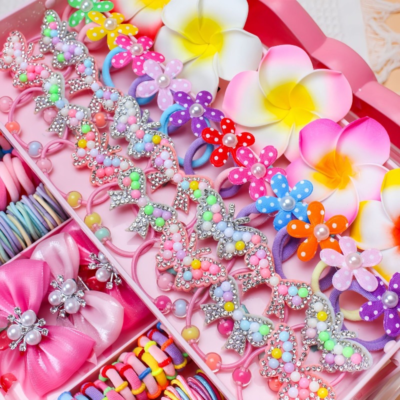 546Pcs Bow High Elastic Hair A - Travel Accessories For 10 Year Old Girl 评论和价格