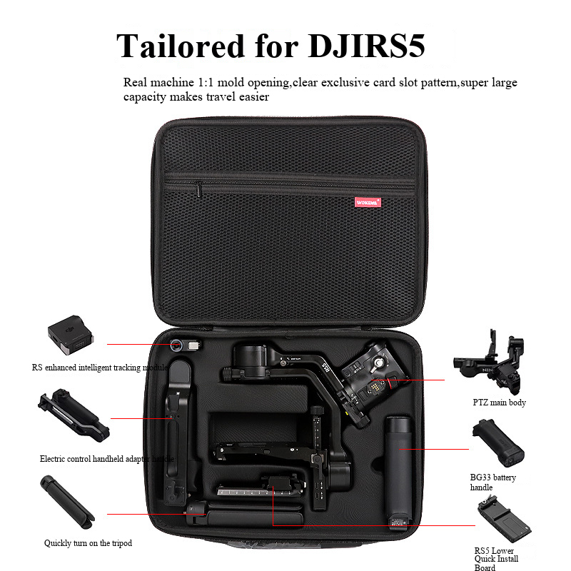 Shoulder Bag For DJI RS 5 Anti - Travel Packing Cube 评论和价格