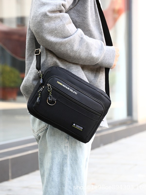Casual Men's Crossbody Shoulde - Travel Accessories To Gift 评论和价格