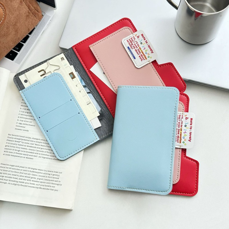 Ins Color Block Passport Holde - Travel Accessories Pouch For Men 评论和价格