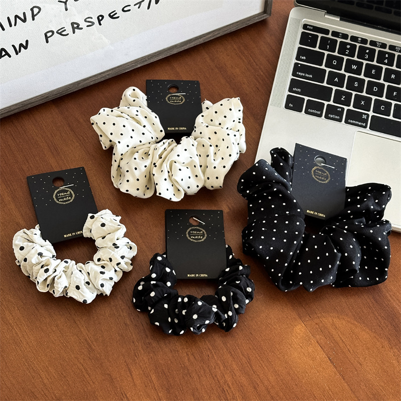 11cm/14cm Dot Cloth Scrunchies - Travel Accessories To Gift 评论和价格