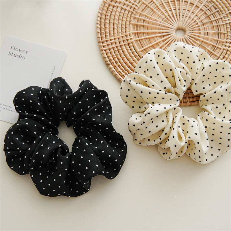 11cm/14cm Dot Cloth Scrunchies - Travel Accessories To Gift 评论和价格