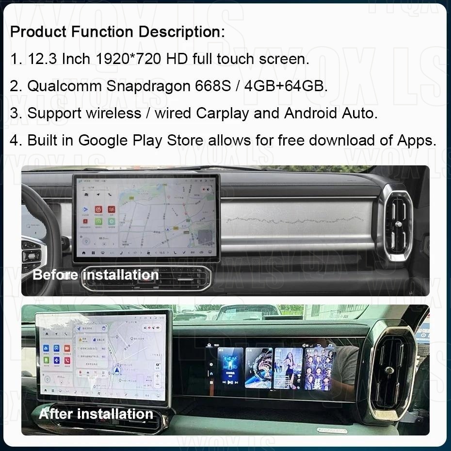 12.3 inch Co-pilot Display For - Travel Accessories India 评论和价格
