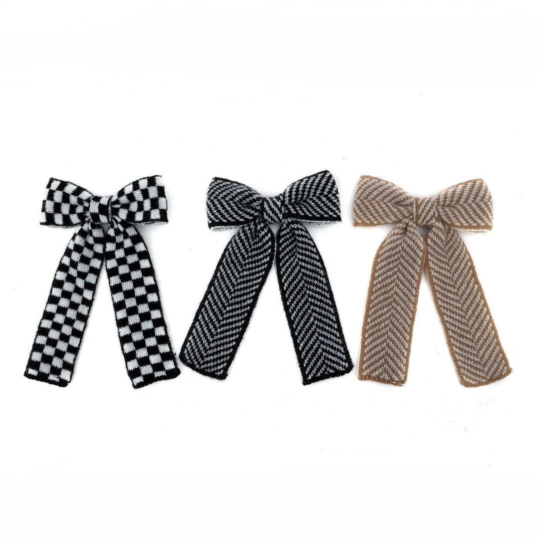 001N Checkered yarn HairBand C - Travel Accessories For 10 Year Old Girl 评论和价格