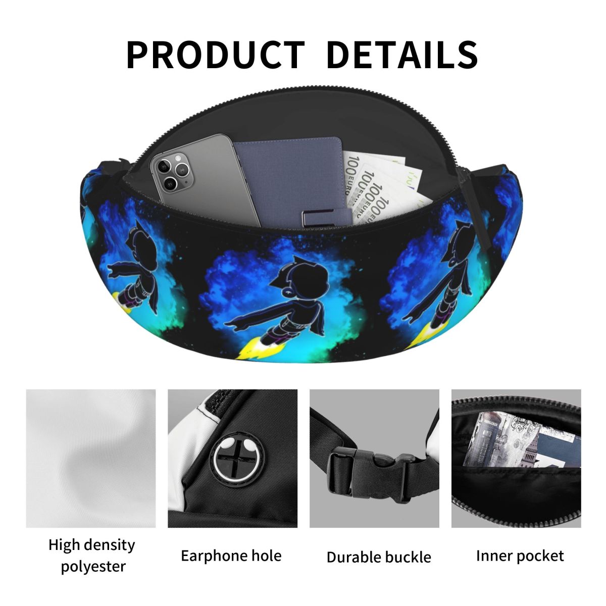 Custom Animes A-Astroed Boy Ca - Travel Accessories Pouch For Men 评论和价格