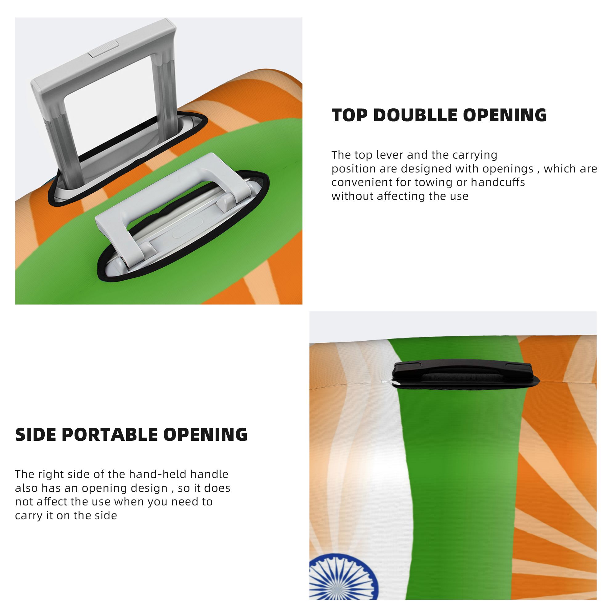 Flag Of Indias Travel Luggage  - Travel Accessories India 评论和价格