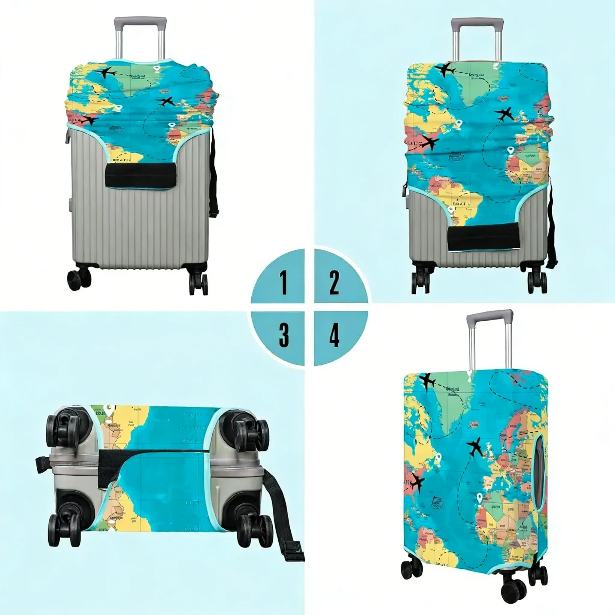 Flight Map Navigation Travel L - Travel Related Accessories 评论和价格