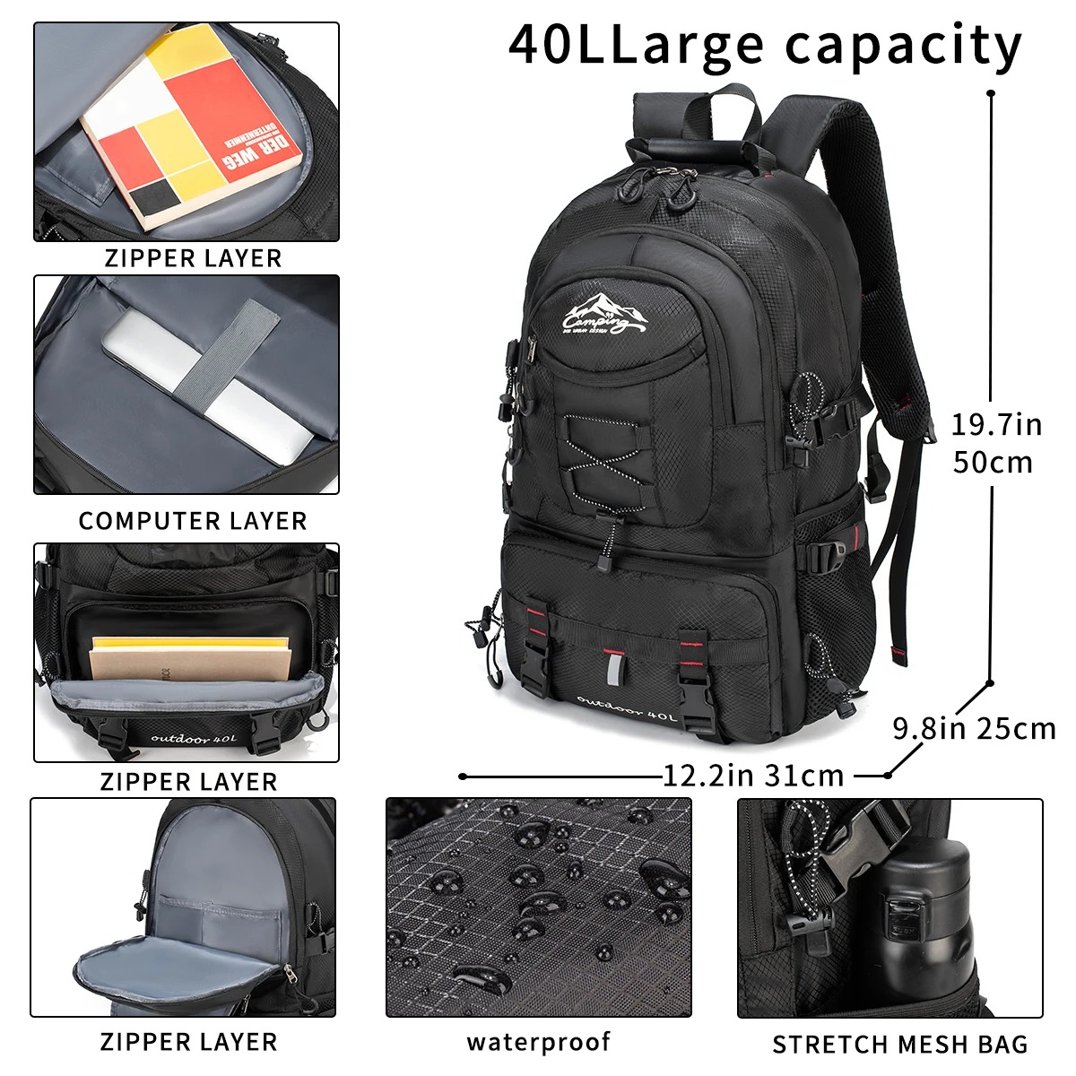 Large Capacity Cross-Border Hi - Travel Accessories Europe 评论和价格