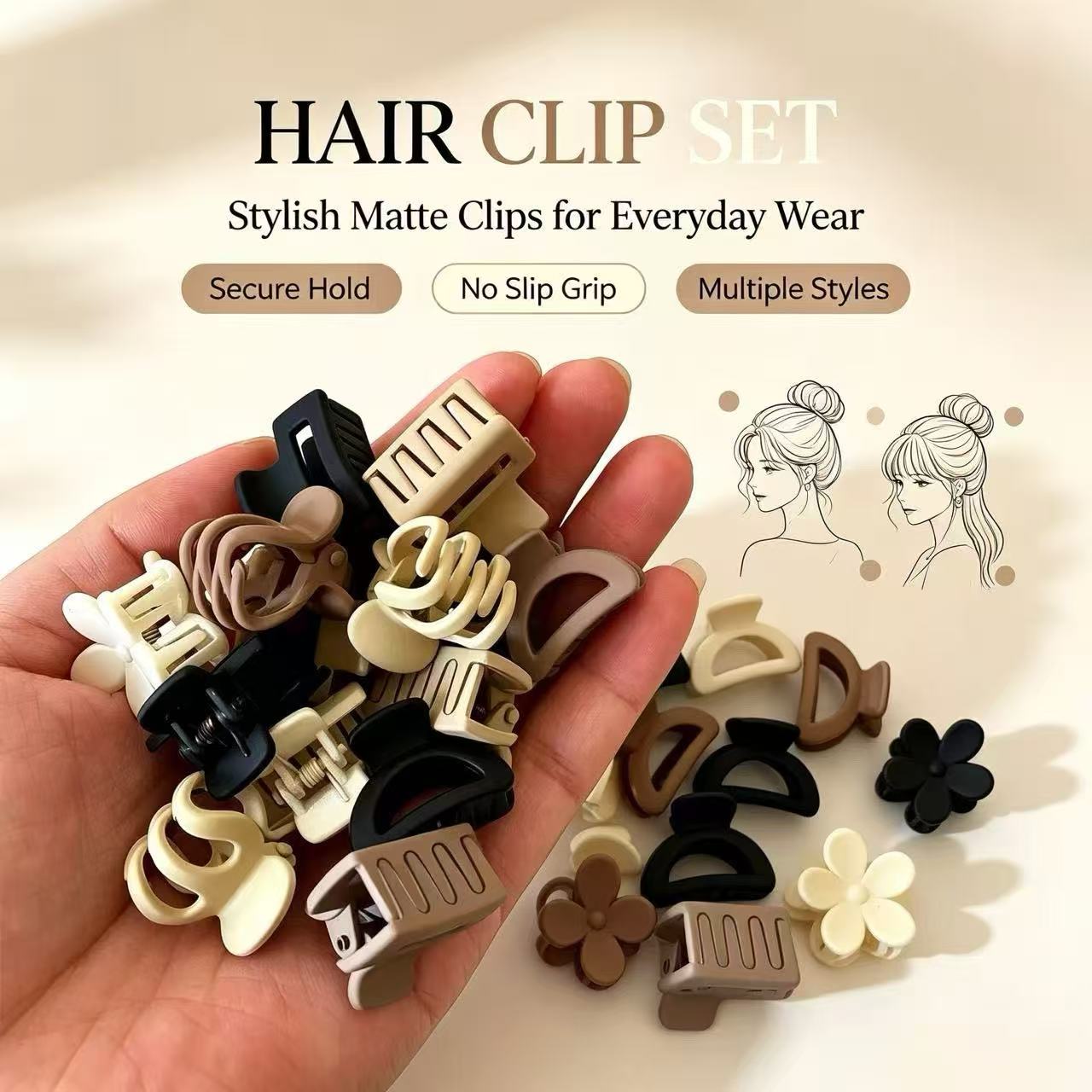 10/20/30pcs Beige Mixed Pack S - Travel Accessories To Gift 评论和价格