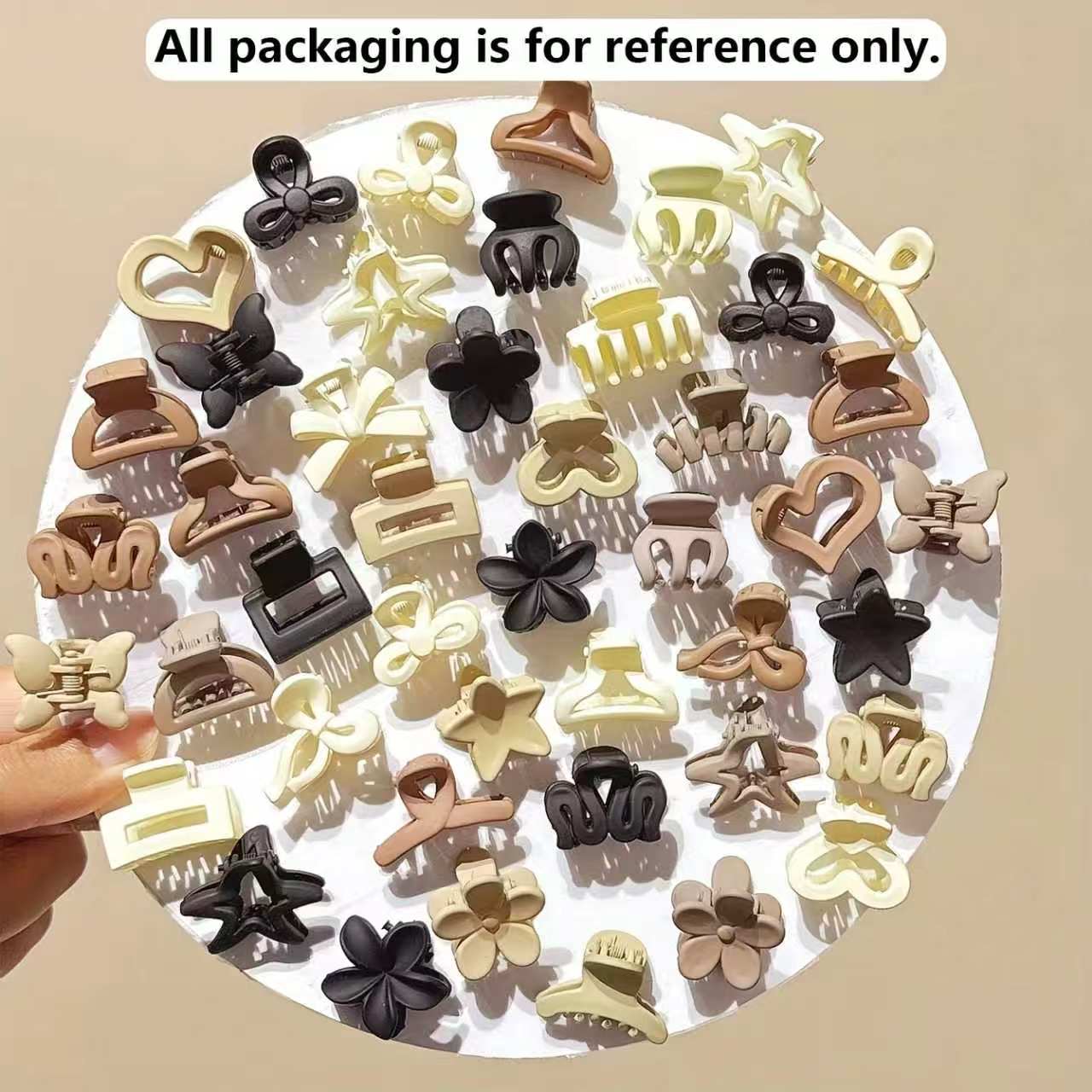 10/20/30pcs Beige Mixed Pack S - Travel Accessories To Gift 评论和价格