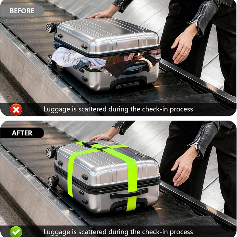 2m Adjustable Luggage Strap Cr - Travel Packing Cube 评论和价格