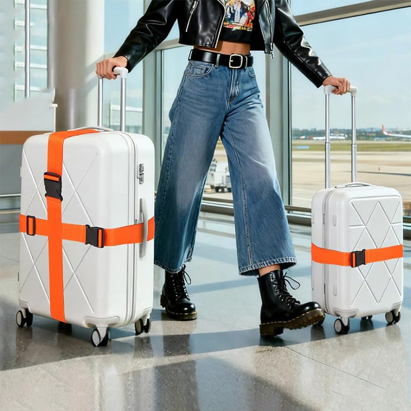 2m Adjustable Luggage Strap Cr - Travel Packing Cube 评论和价格