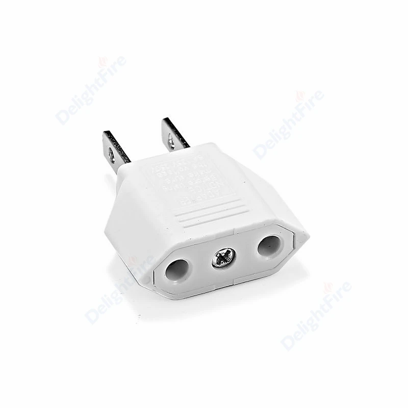 US Electrical Plug Adapter Eur - Travel Accessories Europe 评论和价格