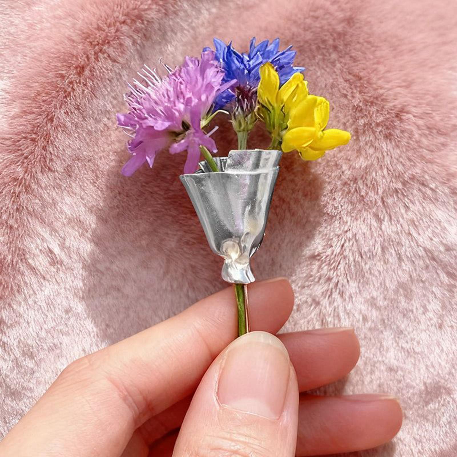 Bouquet Holder Lapel Pins Wedd - Travel Accessories India 评论和价格