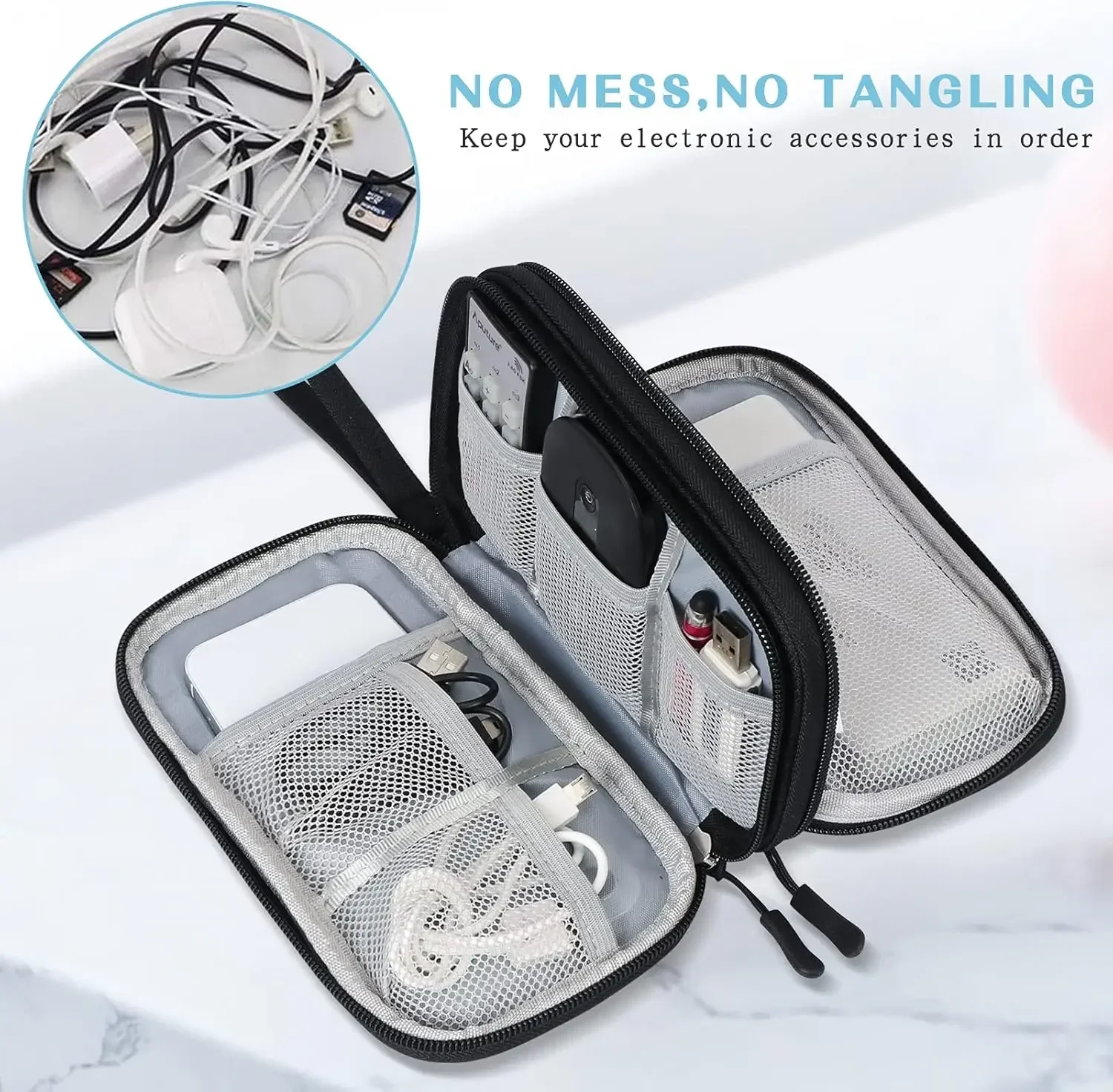 Travel Cable Bag Portable Digi - Travel Accessories Tech 评论和价格