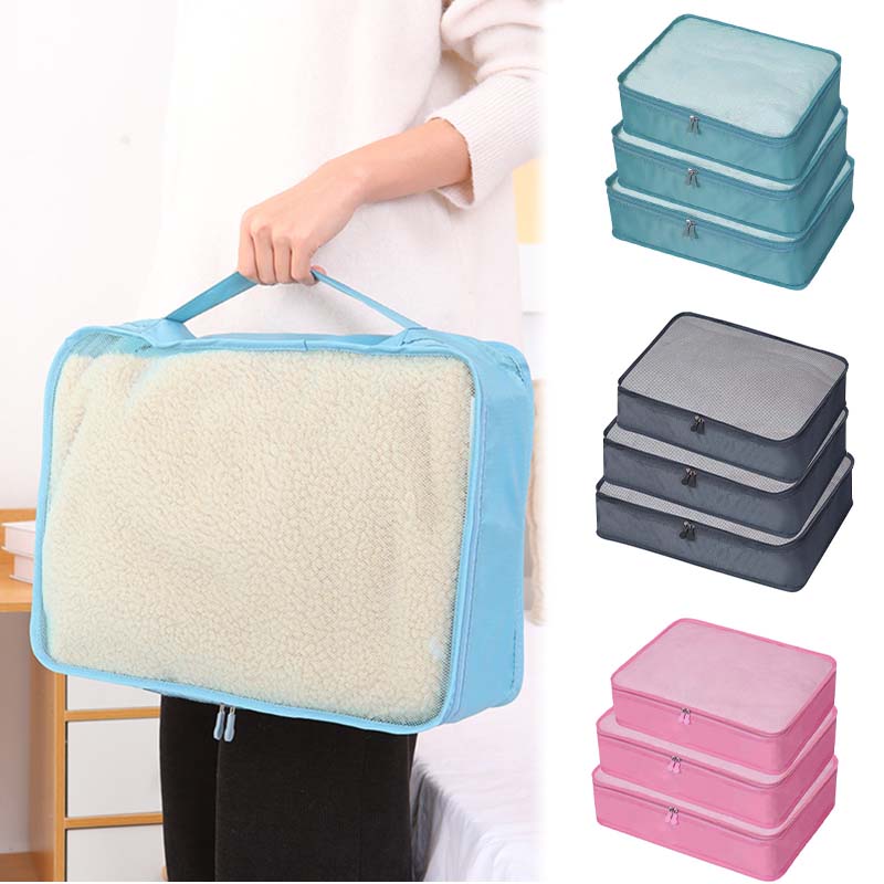 1/3pcs Travel Compressible Pac - Travel Packing Cube 评论和价格