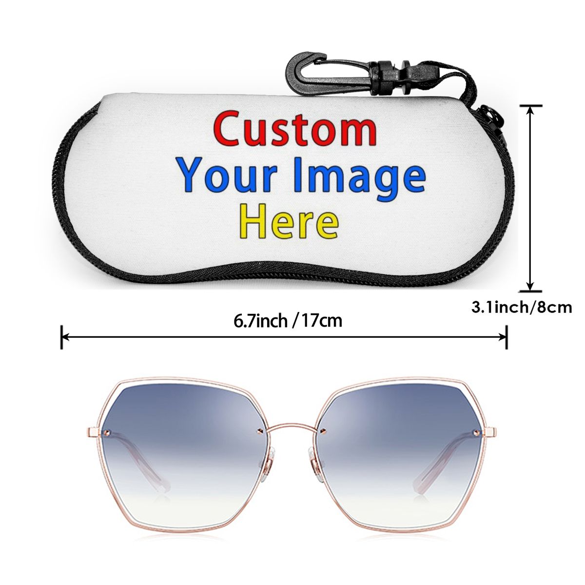 3D Custom Your Image Women Sun - Travel Accessories Pouch For Men 评论和价格