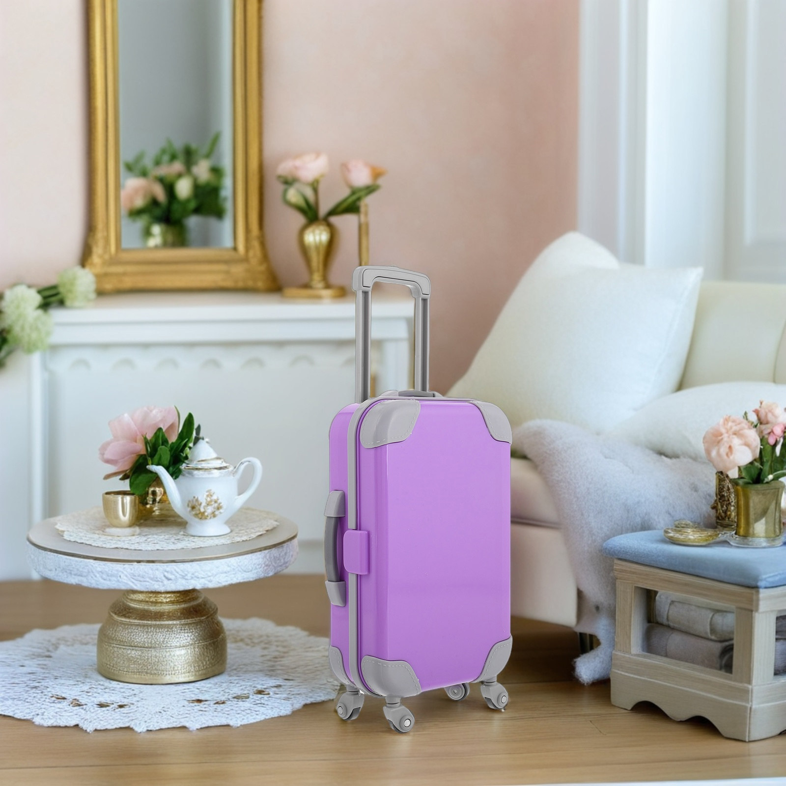 Miniature Travel Suitcase ABS  - Travel Accessories Europe 评论和价格