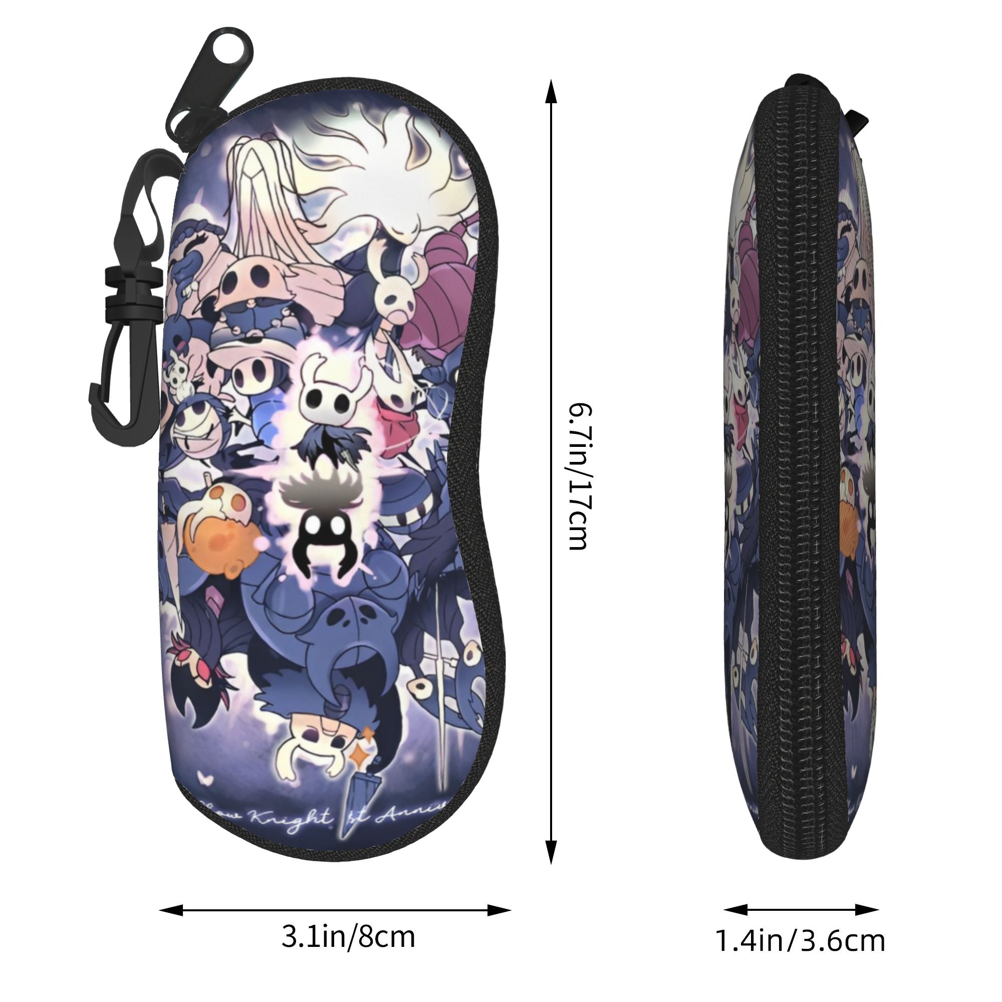 Hollow Knight Glasses Case Cov - Travel Accessories Pouch For Men 评论和价格