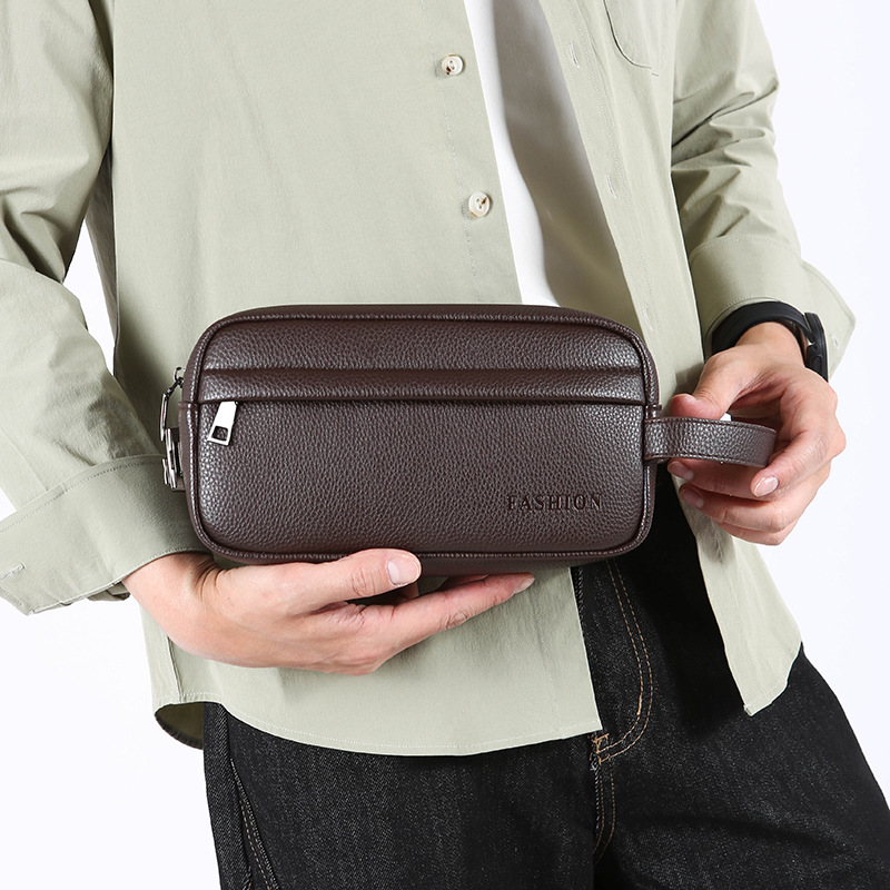 Vintage Men Hand Clutch Bag La - Travel Accessories Pouch For Men 评论和价格