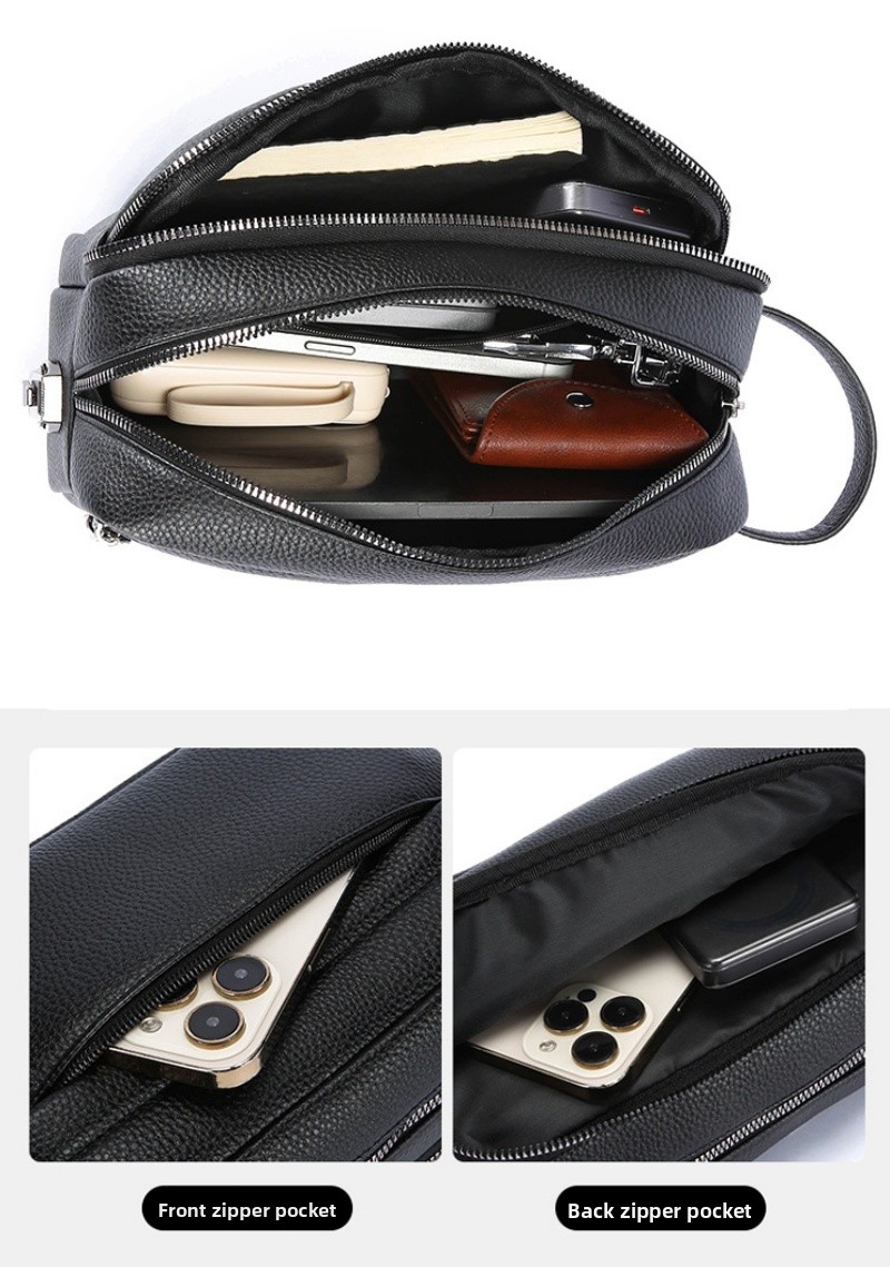 Vintage Men Hand Clutch Bag La - Travel Accessories Pouch For Men 评论和价格