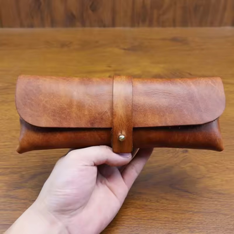 Vintage Cow Leather Pipe Bag H - Travel Accessories Pouch For Men 评论和价格