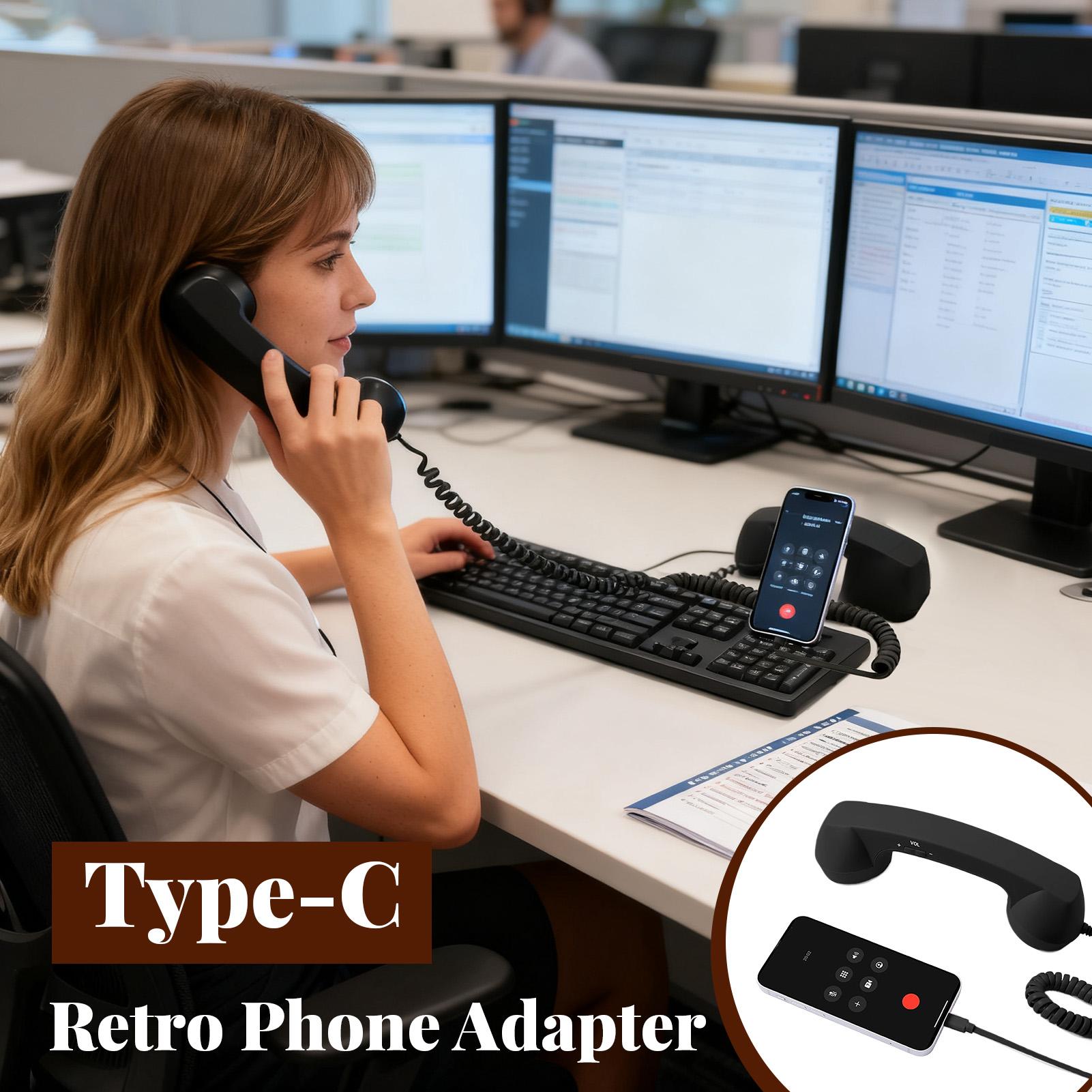 Type-C Retro Phone Adapter Lan - Travel Accessories To Gift 评论和价格