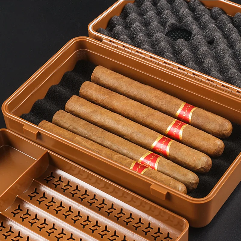 10pcs ABS Humidor Cigar Box Tr - Travel Accessories Gifts For Men 评论和价格