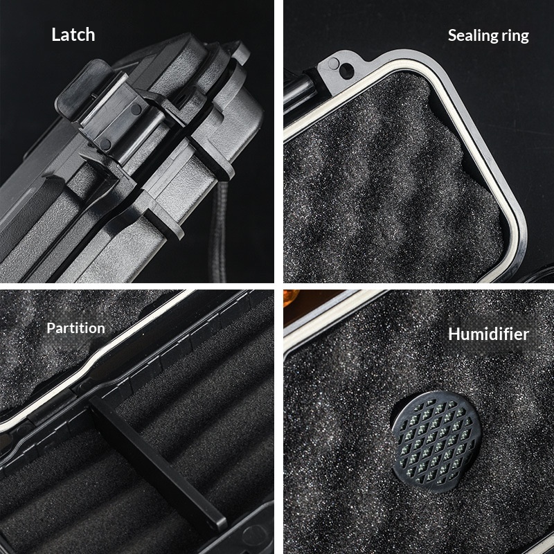 Portable Cigar Humidor With Hu - Travel Accessories Gifts For Men 评论和价格