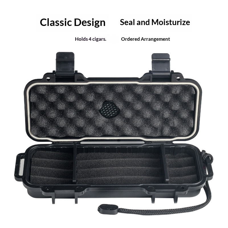 Portable Cigar Humidor With Hu - Travel Accessories Gifts For Men 评论和价格