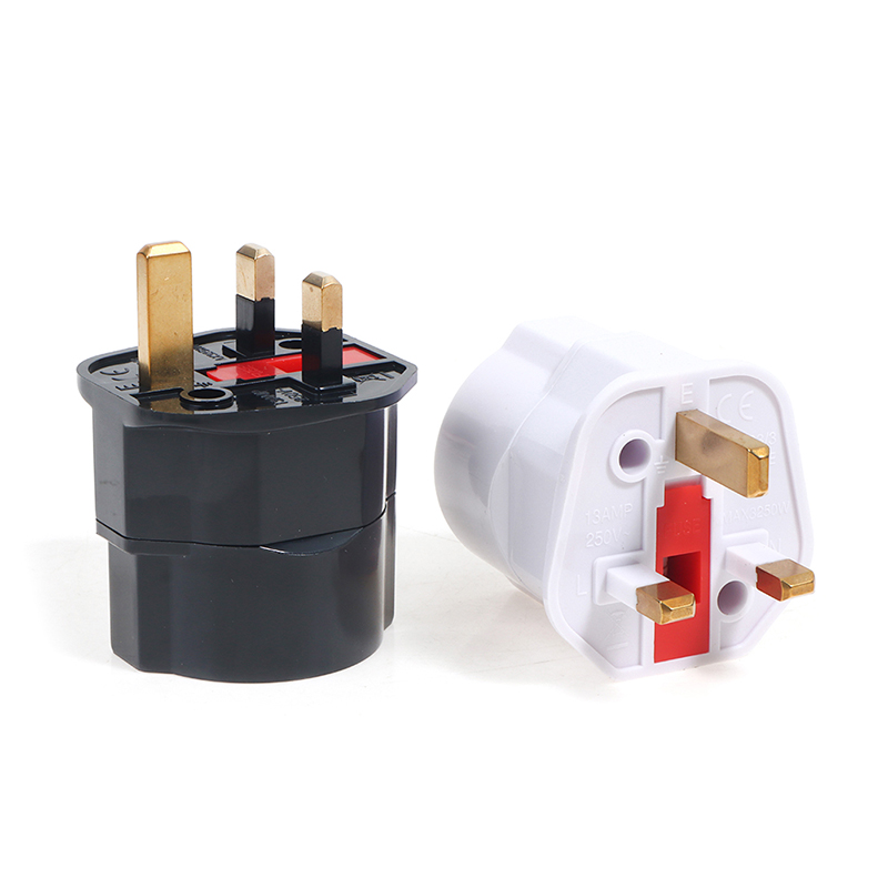 1Pc EU Euro 2 Pin To UK 3 Pin  - Travel Accessories Europe 评论和价格